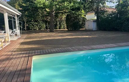 Aménagement extérieur à Genève en 2024